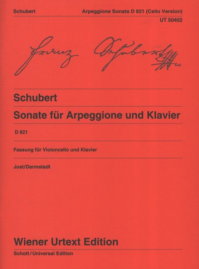 F. Schubert: Sonate fuer Arpeggione und Kl, VcKlav (KlavpaSt