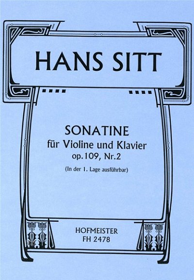 H. Sitt: Sonatine op.109,2 für Violine