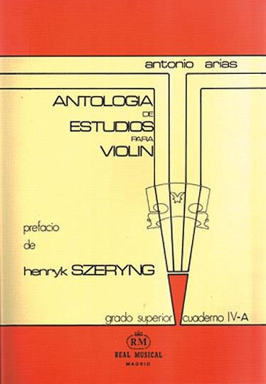 A. Arias: Antología de estudios para violín 4 A, Viol