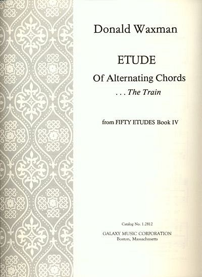 Etude No. 50: Alternating Chords (Bu)