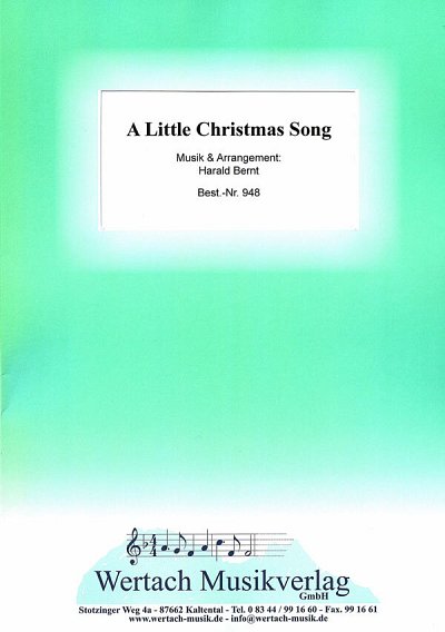 H. Bernt: A Little Christmas Song, Blaso (Pa+St)