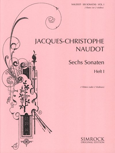 J.-C. Naudot: Sechs Sonaten Band 1
