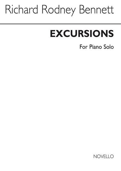 R.R. Bennett: Excursions For Piano Solo, Klav