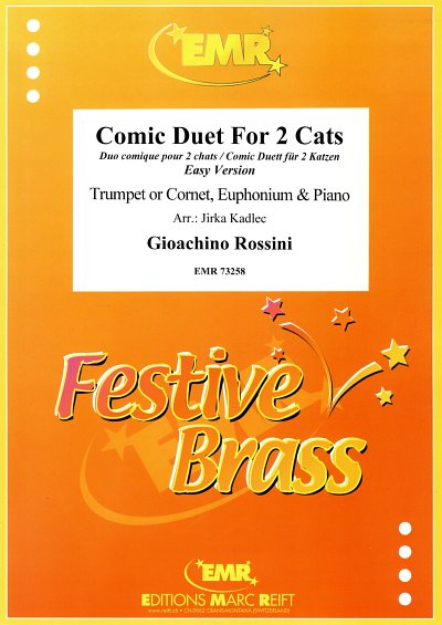 G. Rossini: Comic Duet For 2 Cats, TrpEupKlv (KlavpaSt)