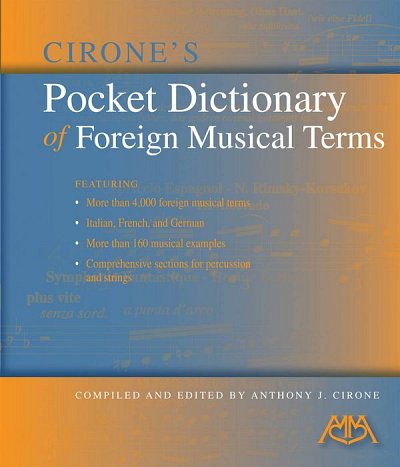 Cirone's Pocket Dictionary of Foreign Musical Term