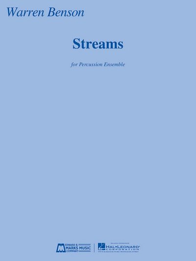 Streams For Seven Percussionists, Schlens (Pa+St)