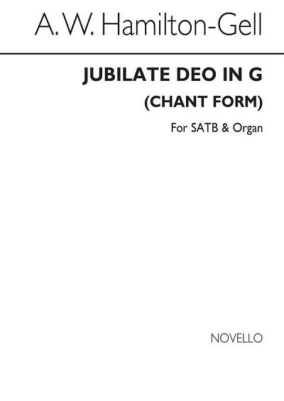 Jubilate Deo In G (Chant Form), GchOrg (Chpa)