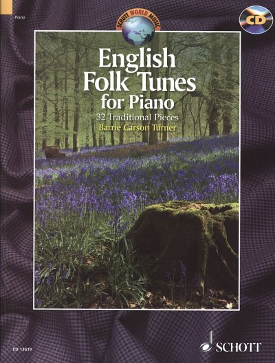 B. Carson Turner: English Folk Tunes for Piano, Klav (+CD)