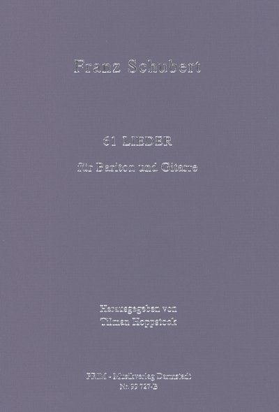 F. Schubert: 61 Lieder, GesGit (Hc)