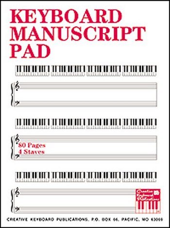 Keyboard Manuscript Pad (Bu)