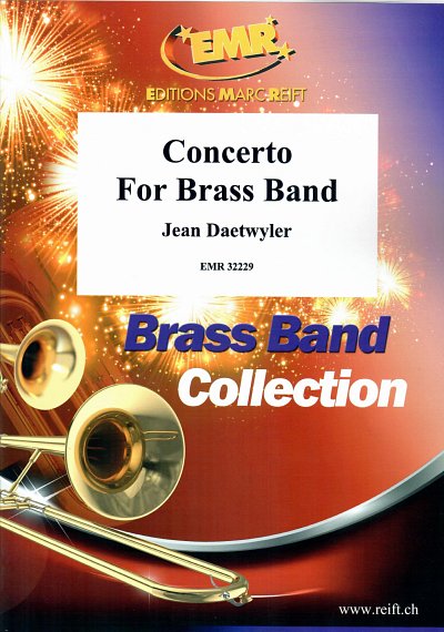 J. Daetwyler: Concerto for Brass Band, Brassb (Pa+St)
