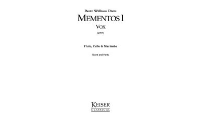 B.W. Dietz: Mementos 1: Vox