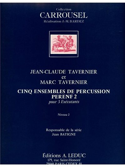 J. Tavernier: Perenf 2 (Part.)