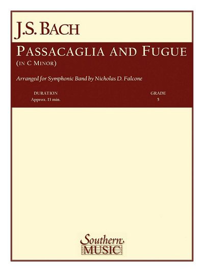 J.S. Bach: Passacaglia and Fugue in C Minor, Blaso (Pa+St)