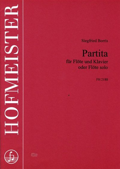 S. Borris: Partita op.27,1 für Flöte und