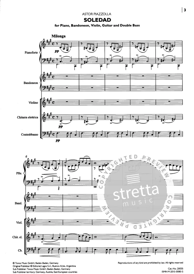 A. Piazzolla: Soledad, Bandon5 (Part.) (1)