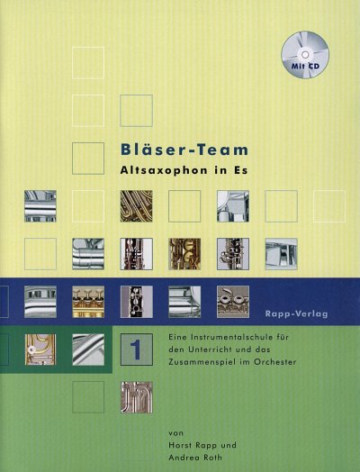 H. Rapp: Bläser-Team 1, Blkl/Asax (+CD)