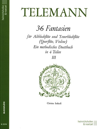 G.P. Telemann: 36 Fantasien 3