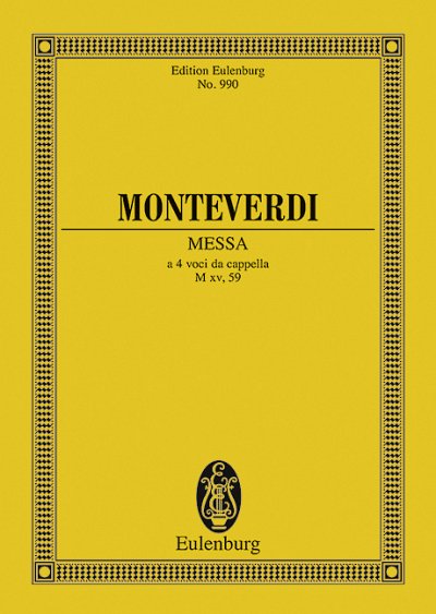 C. Monteverdi: Messa Nr. II in F