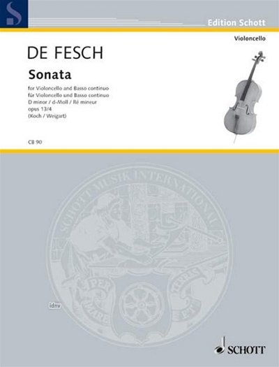 W. de Fesch: Sonata op. 13 , VcBc