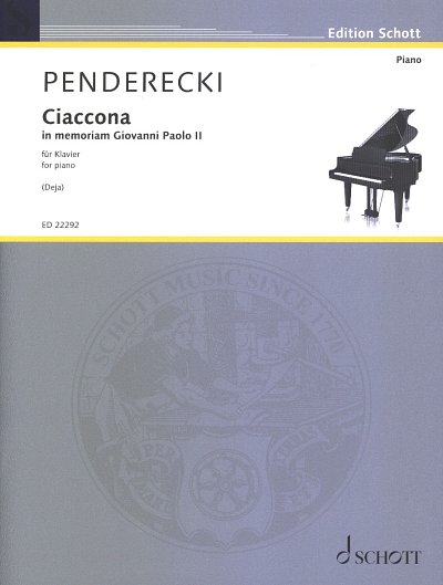 K. Penderecki: Ciaccona, Klav (EA)