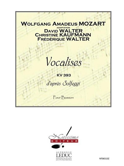 W.A. Mozart: Vocalises D'Apres Solfeggi, Fag