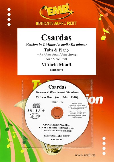 V. Monti: Csardas, TbKlav (+CD)