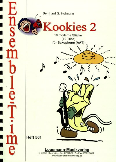 B.G. Hofmann: Kookies 2, 3Sax (Sppa)
