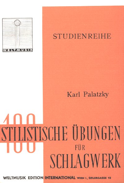 K. Palatzky: 100 Stilistische Uebungen, Schlagz
