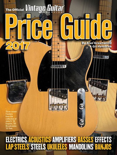 Official Vintage Guitar Magazine Price Guide 2017 (Bu)