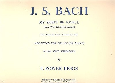 J.S. Bach: My Spirit Be Joyful (Wie Will Ich Mich Fr (Pa+St)