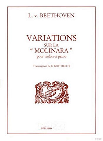L. v. Beethoven: Variations sur la Molinara, Viol