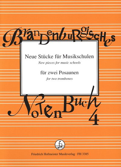Brandenburgisches Notenbuch 4, 2Pos (Sppa)