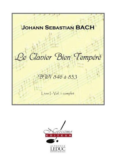 J.S. Bach: Clavier Bien Tempere, Klav