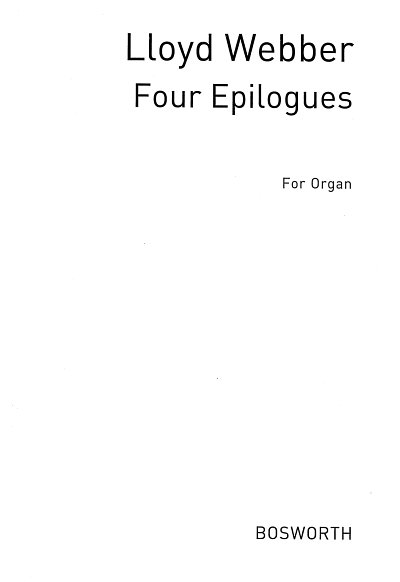 W. Lloyd Webber: Vier Epiloge, Org