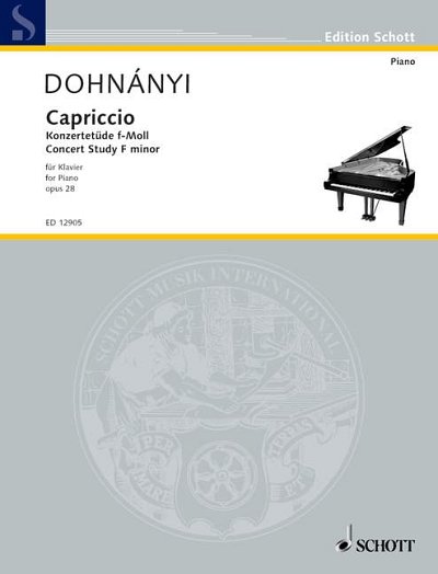 E.v. Dohnányi: Capriccio f minor