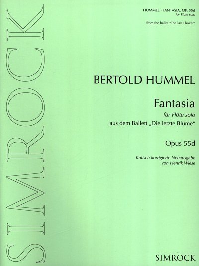 B. Hummel: Fantasia op. 55d , Fl