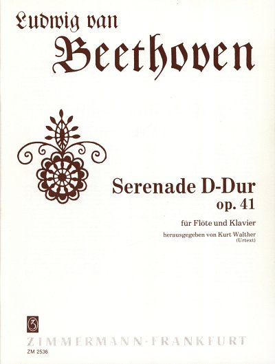 L. van Beethoven: Serenade D-Dur op. 41