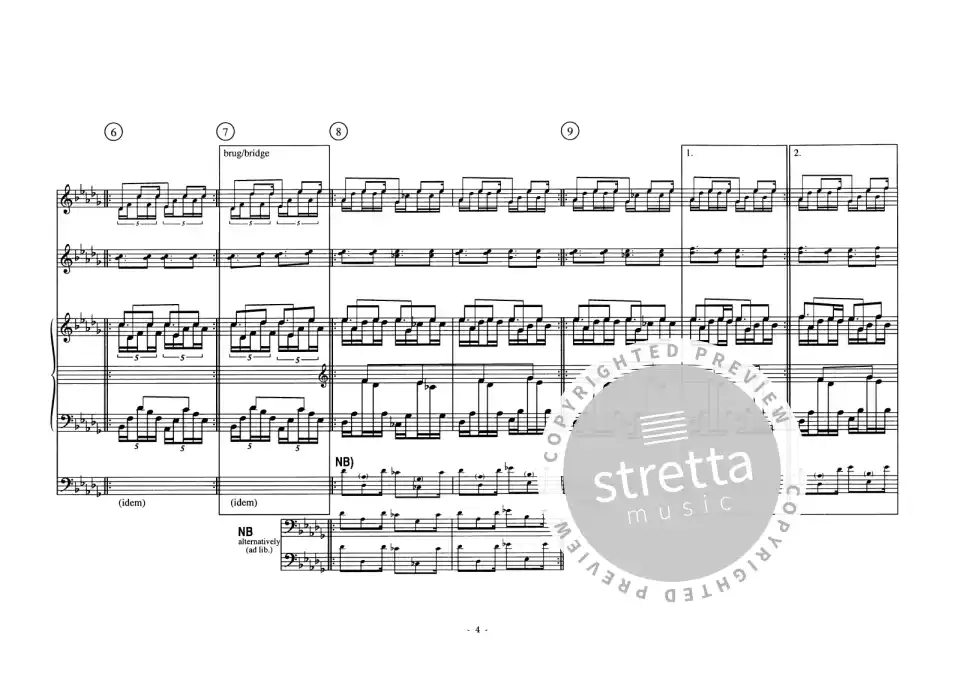 S. ten Holt: Canto Ostinato, 4 Klaviere [Orgeln] (2)