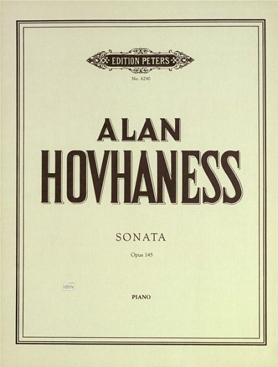A. Hovhaness: Sonate für Klavier op. 145