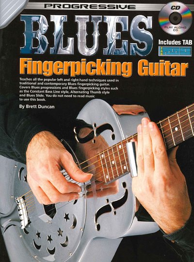 Blues Fingerpicking Guitar, Git (+CD)