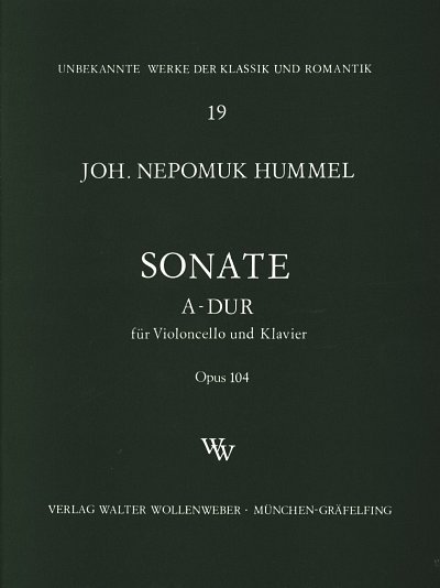 J.N. Hummel: Sonate A-Dur Op 104