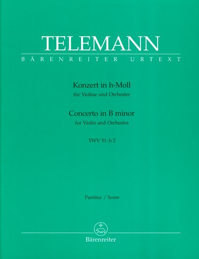 G.P. Telemann: Concerto in B minor TWV 51:h 2