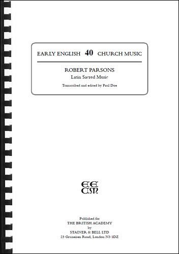 R. Parsons: Latin Sacred Music, Gch (Chpa)