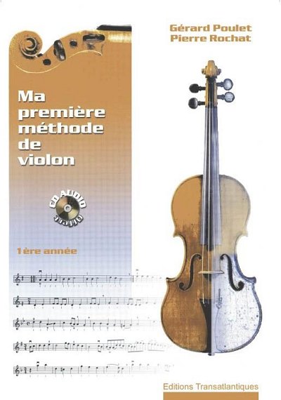 G. Poulet: Ma première méthode de violon, Viol (+CD)