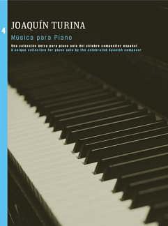 J. Turina: Música para piano 4, Klav