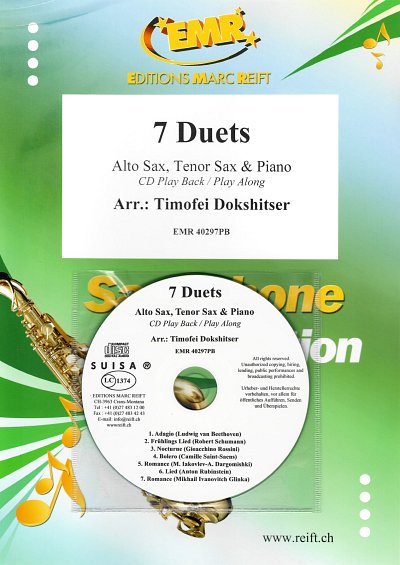 7 Duets, 2SaxKlav (+CD)