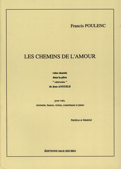 F. Poulenc: Les Chemins de l'Amour, GesKamens (Pa+St)