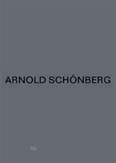 A. Schönberg: Bearbeitungen I/II (Bch(Hc))