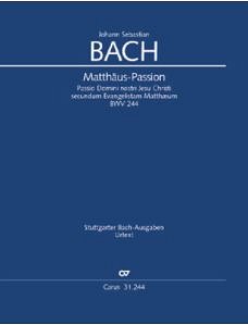 J.S. Bach: Matthaeus-Passion, GesGchOrch (HARM)